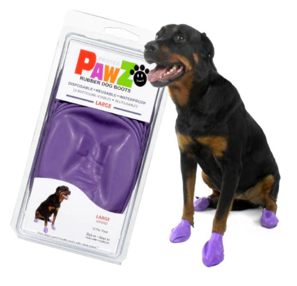 PawZ Rubber Dog Boots socks Super grippy socks