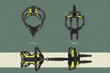 Help 'Em Up Front and Rear Conventional Shape Harness (unisex)