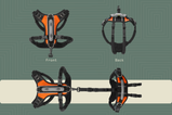Help 'Em Up Front and Rear Conventional Shape Harness (unisex)