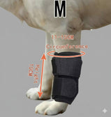 Carpus/Wrist (Front) brace. With spring supported articulation.