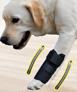 Carpus/Wrist (Front) brace. With spring supported articulation.