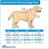 Walkin’® Warrior Front Harness Blue Orange Camo